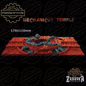 Bases - Mechanicus Temple - Rectangle 170x110mm (x1) - Imagen 1 de 1