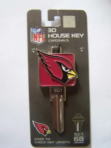 Arizona Cardinals 3D Schlage SC1 Hausschlüssel Rohling - Bild 1 von 1