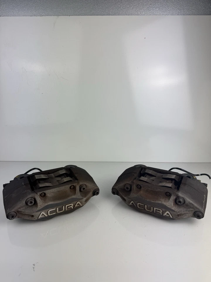 ✅2005-2012 Acura RL Advics Front Left Right 4 Piston Brake Calipers (Pair) OEM - Image 1 of 4