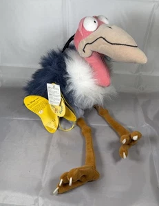 Seltener Disney Store Tarzan Storch Stofftier Plüschtier - 1999 Neu mit Etikett - Bild 1 von 7