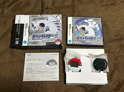 Nintendo DS Pokemon Soul Silver w/box Unused pokewalker Japan NDS - Image 1 of 4