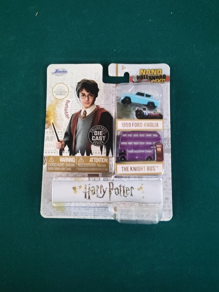 Nuevo en Paquete Nano Hollywood Rides Harry Potter 1959 Ford Anglia & The Knight Bus Diecast Foto 1 de 1