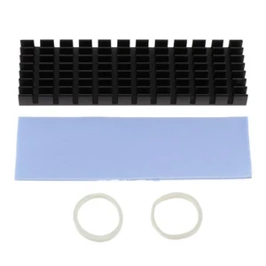 Aluminium Kühlkörper Thermal Pad Für N80 NVME M.2 NGFF 2280 PCI-E SSD - Photo 1/7