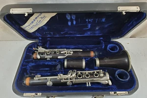 CLARINETE DE MADERA BUFFET CRAMPON PARIS 1968 PROFESIONAL R13 BB "ERA DORADA" RARO - Imagen 1 de 20