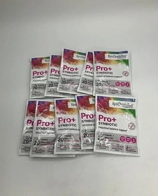 Soporte intestinal sinbiótico Kyo.Dophilus Pro+. 10, 4 paquetes de muestras Ex 12/24 Foto 1 de 3