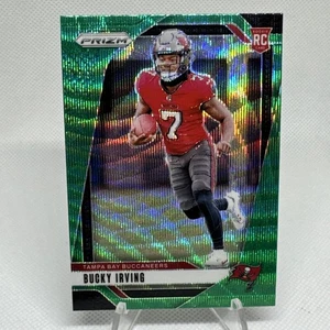 Bucky Irving - 2024 Panini Prizm - SP Green Wave Prizm (RC) #316 - Buccaneers - Bild 1 von 6