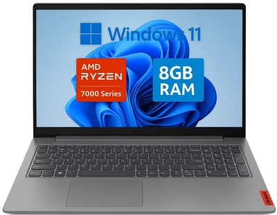 Laptop Brand New - Lenovo Microsoft Office 8GB 128GB SSD Win 11 Pro Office LIFE - Image 1 of 2