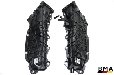 Audi RS5 S5 Left & Right Side Intake Manifold Assembly Set of 2 2018 - 2024 OEM - Image 1 of 4