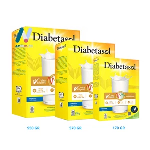DIABETASOL Vanilla Cholesterol Nutrition Sugar Free Calcium Vit D Diabetic Immun - Picture 1 of 29