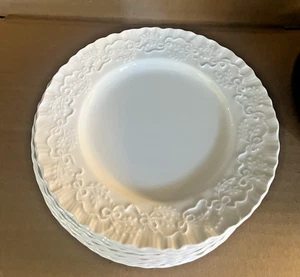 10 Ralph Lauren Wedgwood Claire Bread Plates Set Vintage England - Picture 1 of 4