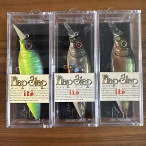 Old Megabass Flap Slap Set   3 Popular Colors - Picture 1 of 10