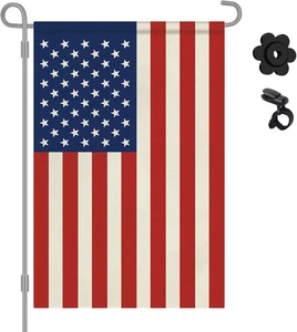 12" X 18" American Flags Garden Flag,Small American Flags for outside Patriotic - Imagen 1 de 13