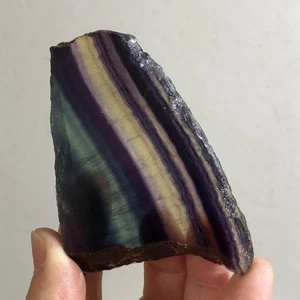 Cristal de fluorita arco iris hermoso natural piedra áspera especímenes cura 84 g c28 - Imagen 1 de 13