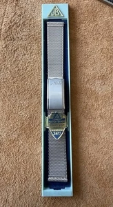 Vintage NOS JB Champion Mido Mesh Style Bracelet RARE 18mm - Picture 1 of 9