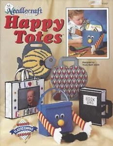 Happy Totes - the Needlecraft Shop 913907 Plastic Canvas Pattern Leaflet - Picture 1 of 1