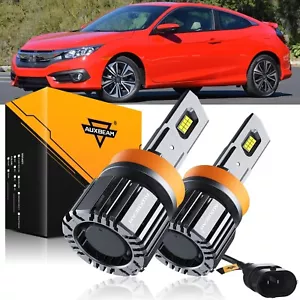9005 H11 9006 H4 LED Headlight 90W Real 1:1 Hi/Lo Beam for Honda Civic 2004-2023 - Foto 1 di 18
