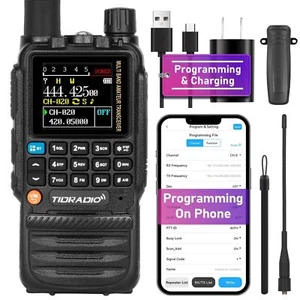 TD-H3 GMRS Radio Wielopasmowy odbiornik Walkie Talkie dalekiego zasięgu, programowanie USB-C - Zdjęcie 1 z 9