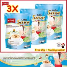 3X Fitne Coffee Save Herbal Body Slim Weight Managment Mix Safflower Garcinia