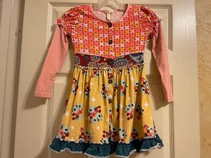 Matilda Jane Annika Dress Girls Friends Forever Size 6 - Picture 1 of 3