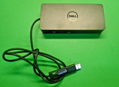 Genuine Dell D6000 Universal Docking Station Ultra HD 4K USB-C to USB 3.0 M4TJG - Image 1 of 4