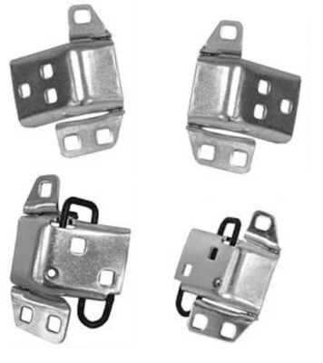 Juego de 4 bisagras de puerta de camión nuevas 73-91 Chevy GMC Suburban C10 C20 K10 K30 C30 Foto 1 de 2
