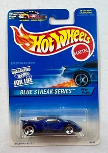1997 Hot Wheels Raceway Blues - Blue Streak Series #4 - Free Shipping T11* - Picture 1 of 2