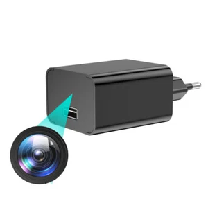 64GB Versteckt Kamera Mini Spycam Video Ton Aufnahme Haus Nachtsicht Überwachung - Bild 1 von 22