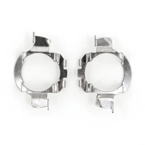 H7 LED Headlight Bulb Holder Adapter Retainers Fit Audi A3 A4 A6 Regal Lacrosse - Foto 1 di 6