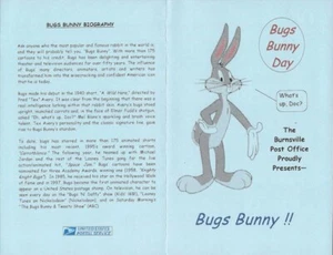#3137a Carrot Canc. MN Program 32c Bugs Bunny w/7 Autographs - Picture 1 of 2