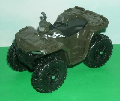 1/18 Scale Polaris Sportsmen XP 1000 Plastic ATV Quad 4x4 Bike Toy 4.25" New-Ray - Image 1 of 4