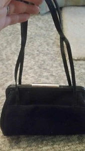NINE WEST SUEDE BAG PURSE HANDBAG SHOULDER BAG - Picture 1 of 2