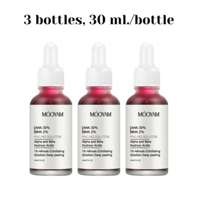 Mooyam red mask serum Moisturizer Repair deep peeling facial mask, size 30 ml X3 - Image 1 of 4