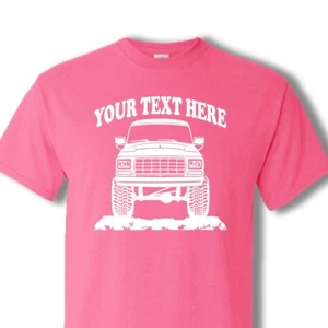 BRONCO - F150 F250 F350 FORD TRUCK - 1979 - 4x4 PERSONALIZED T-SHIRT - #OR005 - Picture 1 of 4