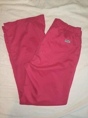 Grey's Anatomy Signature Scrub Pants Womens Small Red Pre-owned  - Image 1 of 4