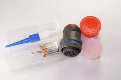 MS3456W16S-1S J-Tech Circular Connector Plug w/ Contacts 7 Pos 16S Shell Crimp - Image 1 of 4