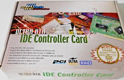 SIL680 Ultra ATA 133 IDE Controller and Raid Controller PCI - Image 1 of 4