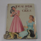 Ideal Book for Girls, c1950-60s, Vintage Children's Annual, Illustrated Hardback