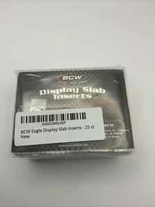BCW Eagle inserti lastre display - 25 ct - Foto 1 di 3