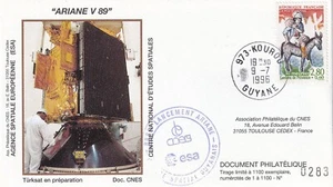 CNES 1996 Ariane V 89 Satellite Turksat 1C - Bild 1 von 2