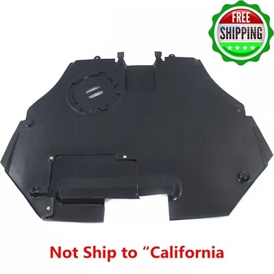 New Engine Splash Shield Front For 2006-2009 Ford Fusion & Mercury Milan Black - Image 1 of 4
