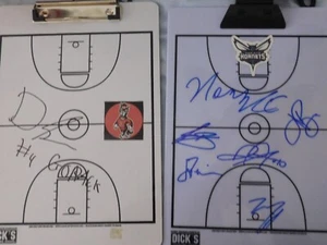 2021-22 Charlotte Hornets Signed Autographed Clipboard & Dennis Smith Signed - Picture 1 of 1