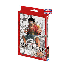 One Piece Card Game - STARTER DECK - Straw Hat Crew ST-01 (English) NEW & ORIGINAL PACKAGING!