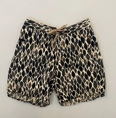 Patagonia Hombre Bañador 36 Sin Forro Nylon Cordón AOP Tabla Natación Marrón Foto 1 de 4