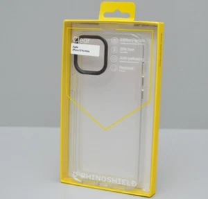 RHINOSHIELD Crystal Clear Case Hülle, Schwarz Kamera-Ring für iPhone 12 Pro Max - Bild 1 von 2