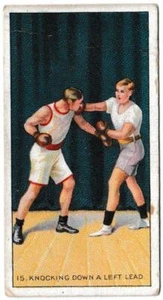 Carreras - 'The Science of Boxing Series (Black Cat)' (1914) - Knocking Down ... - Picture 1 of 2