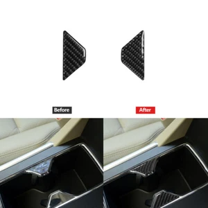 Carbon Fiber Watercup Decorative Sticker Trim Cover For Honda Accord 2013-2017 - Picture 1 of 9