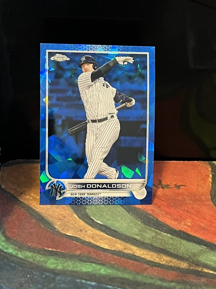 2022 Topps Chrome Update Sapphire #US74 Josh Donaldson New York Yankees - Image 1 of 1