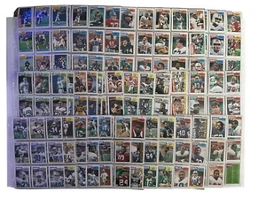 Juego completo de fútbol americano Topps 1987 1-396 Jim Kelly RC Randall Cunningham carpeta RC - Imagen 1 de 12