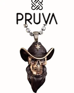 PJ CUSTOMIZED 925K SOLID STERLING SILVER UNIQUE DESIGN HANDMADE PENDANTS COWBOY - Bild 1 von 7