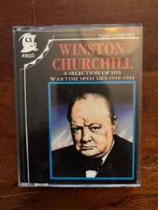 Winston Churchill Wartime Speeches 1939 - 1945 Double Cassettes - Picture 1 of 1